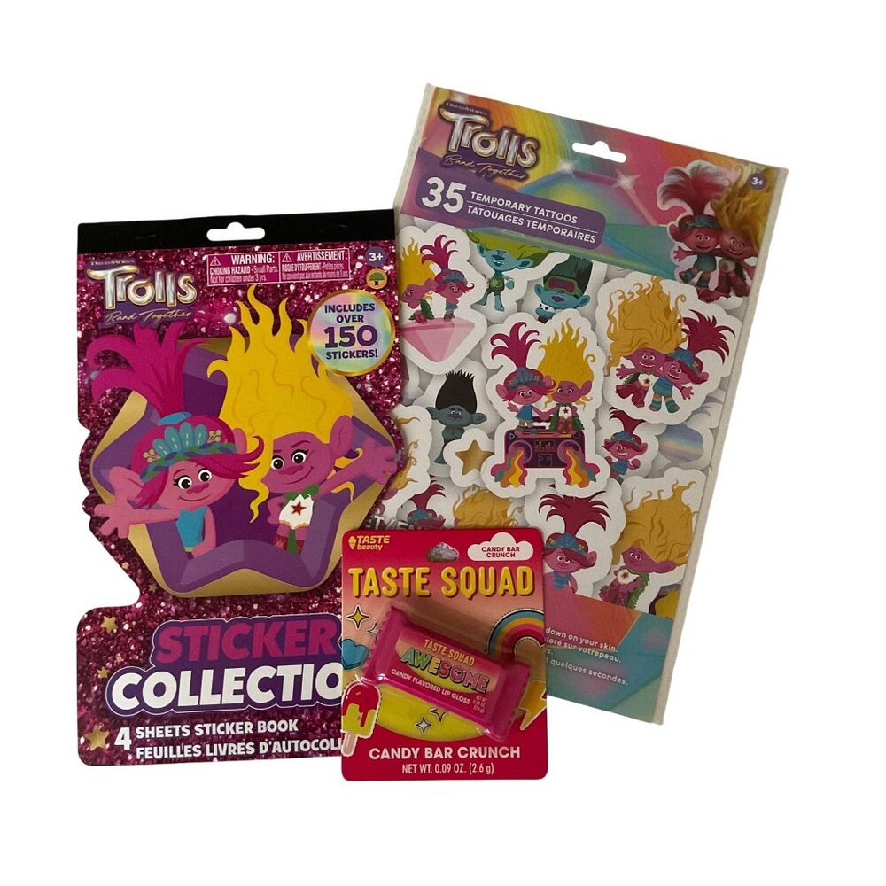 Trolls Activity Gift Set (Easter Basket Stuffer)